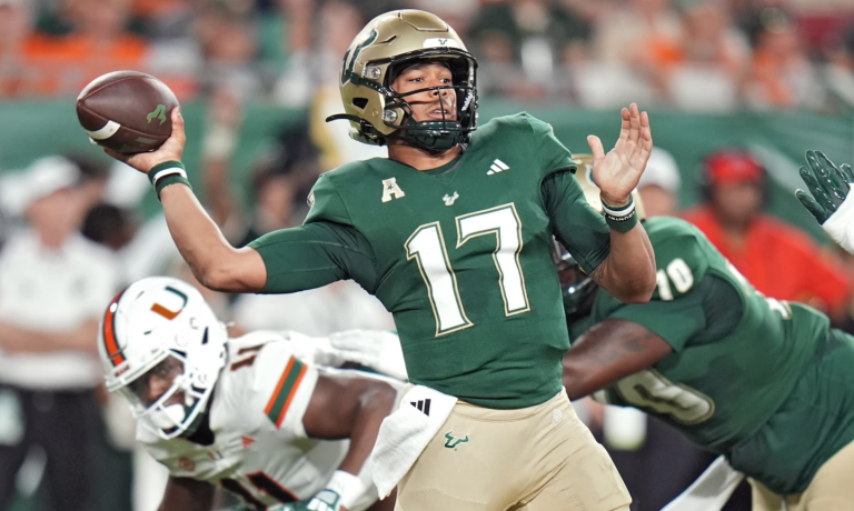 Hurricane Ward is too much for the Bulls as USF hangs with another top-10 team only to run out of gas